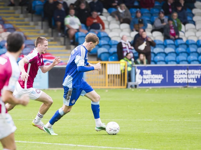 Was excellent against South Shields in the FA Cup, great to see him scoring twice. Another who is vital to how Town play.