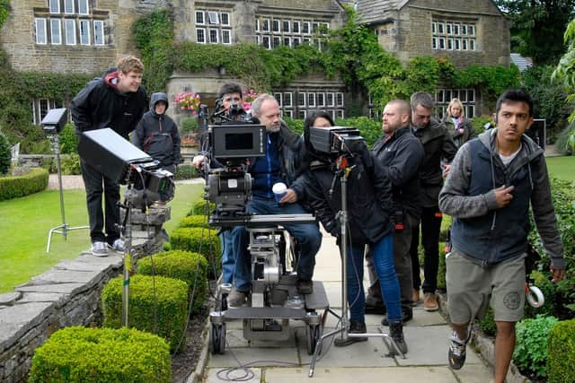 Filming of the second series of Last Tango in Halifax at Holdsworth House. Photo: Kyte Photography