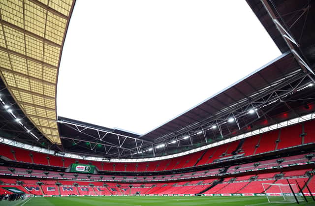 Wembley stadium. (Photo by Tom Dulat/Getty Images)