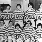 Tony Halmshaw, on back row, far right, with his Halifax RLFC team who won the Players No 6 Trophy in 1971-72.