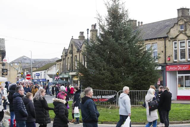 Brighouse Christmas Market.