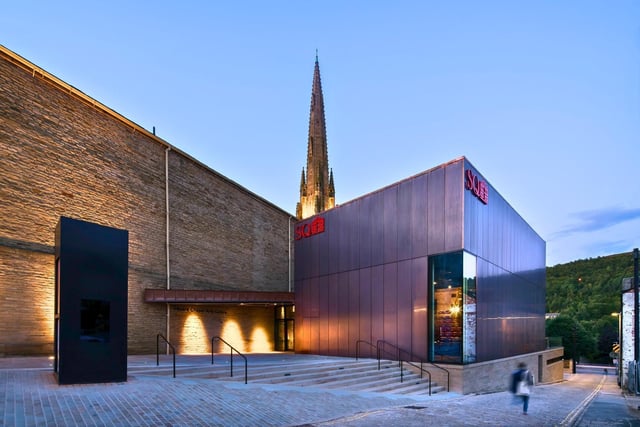 Square Chapel Arts Centre is located in Halifax town centre and has a cinema space, theatre spaces and a cafe/bar and terrace.