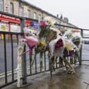 Floral tributes to Sonya Majid left at the scene of the accident
