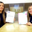 HLC Nursery’s Alice Imeson (left) and Lauren Knight (right) with their certificates.