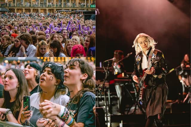 Piece Hall gigs: 13 pictures of crowds enjoying night two of boygenius in Halifax