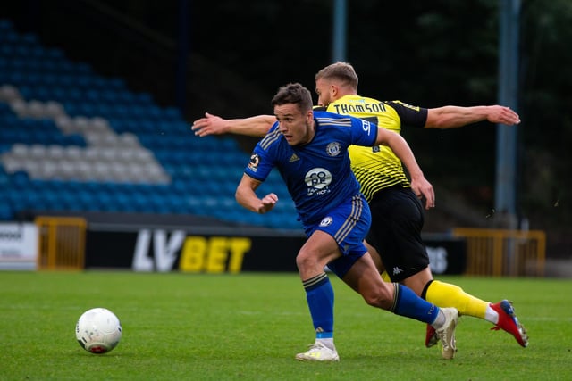 FC Halifax Town 1-2 Harrogate Town, The Shay, Saturday, October 2019