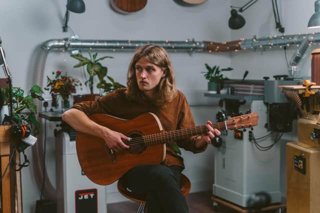 Bingley-based folk musician Henry Parker will be performing a short set of songs from Trevor Beales' Fireside Stories album at the launch party event.