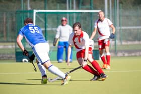 James MacLean in action for Halifax men's seconds in their defeat to Leeds. Pic: Bruce Fitzgerald