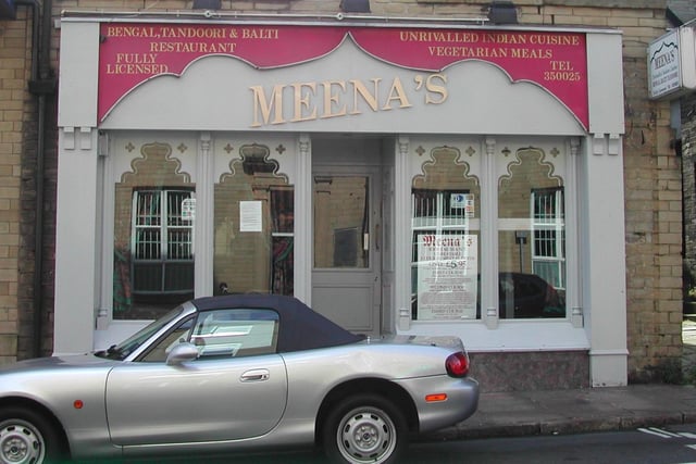 Meenas was on Carlton Place on the edge of Halifax town centre