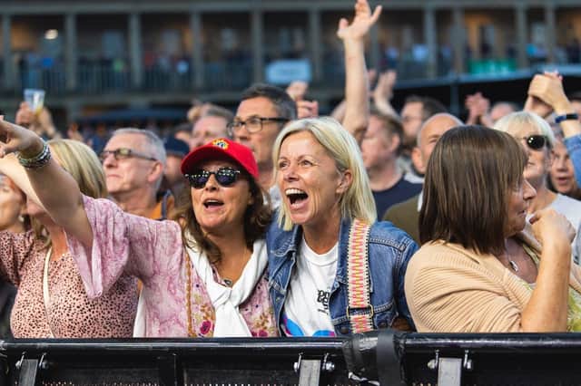 Primal Scream at The Piece Hall. Photos by Cuffe and Taylor/The Piece Hall Trust