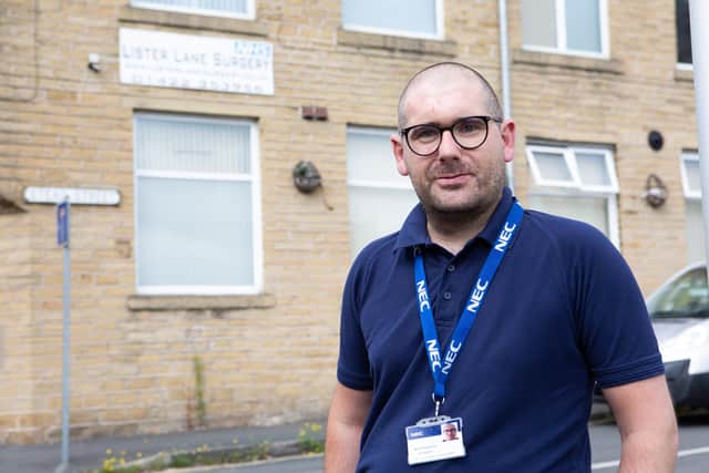 Matt Cheshire, Communications & Engagement officer for NHS Diabetic Eye Screening in Bradford, Halifax and Huddersfield