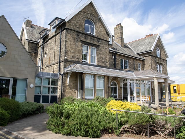 Overgate Hospice in Elland where around £12m is being invested in a new building complex.
