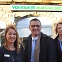 Lisa Fairbank Yorkshire Building Society customer consultant, Craig Whittaker MP, Liz Horne Citizens Advice Operations manager and Sarah Chappell Yorkshire Building Society Customer consultant.