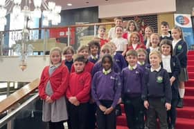 Four Halifax primary schools who represented a 'My Voice Matters' programme recently at a national music conference