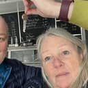 Chris and Karen are opening the new fish and chip shop in Holywell Green