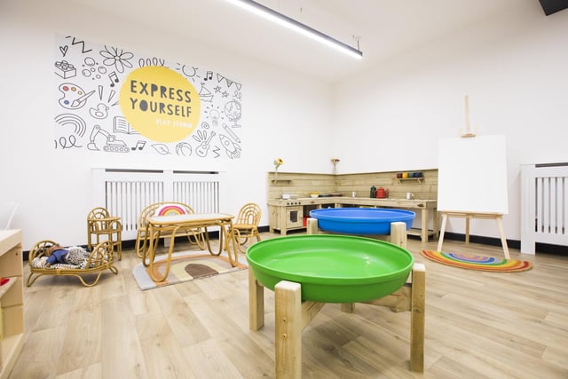 New under fives play studio, Express Yourself, Halifax.