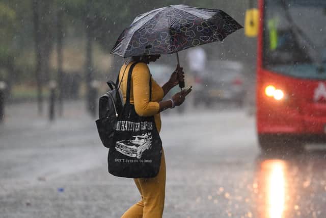 Heavy rain set for the UK. (Photo by Leon Neal/Getty Images)