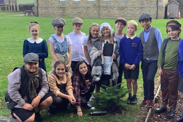 Children enjoyed a variety of Victorian themed activities to mark the milestone