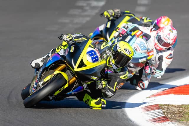 Oli Bayliss at Brands Hatch. Pic: Michael Wincott Photography