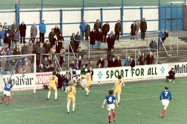 Carlisle v Halifax, FA Cup, November 25, 1978
