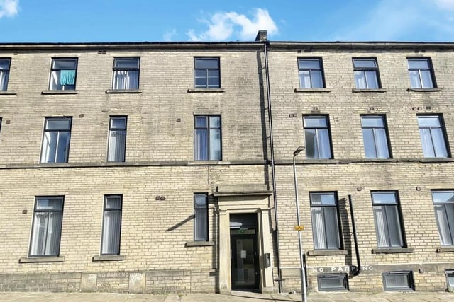This property in Halifax is for sale for £35,000 with Savills, National Auctions. This one bedroom self-contained ground floor flat is for sale at auction on November 8.