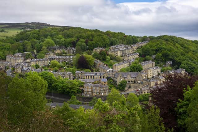 Scenic: Hebden Bridge is among one of Calderdale's booming tourist hotspots helped by TV dramas such as Happy Valley and Gallows Pole, set in the Calder Valley. Picture Tony Johnson