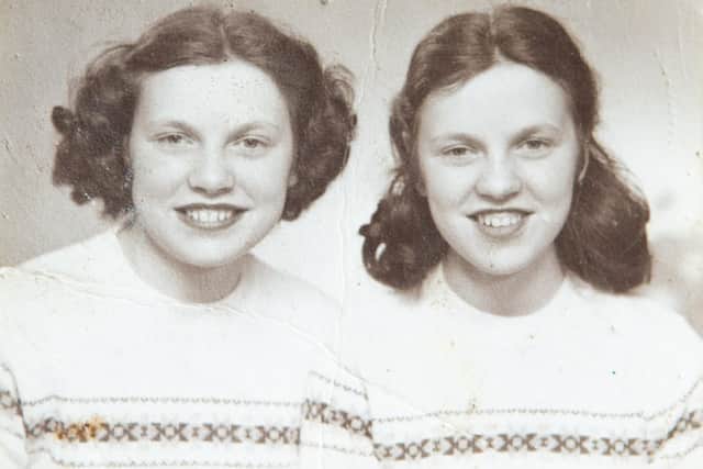 The twins were often in the Halifax Courier when they were growing up