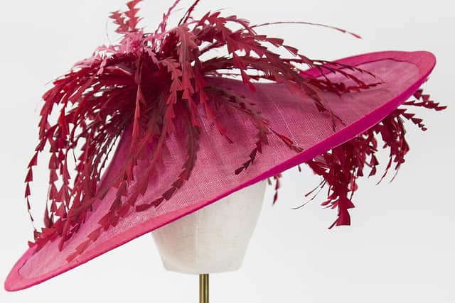 Designer hat from Jenny Roberts Millinery