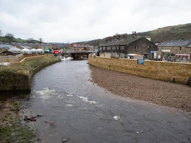 A view of the River Calder at Mytholmroyd. Questions have been asked as to why it was the UK’s second most polluted waterway in 2021.