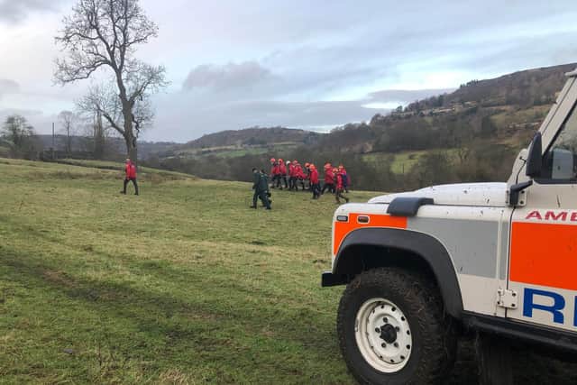 Calder Valley Search and Rescue Team helped the woman