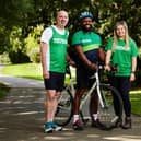 Halifax estate agents are set to run, walk and cycle 180 miles for Macmillan. Picture: David Lindsay