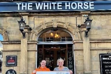 Regulars at The White Horse have helped raise funds