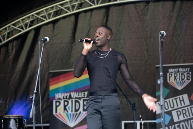 Hailing from Camden Town in Central London, singer Christavie performed at the Big Day Out.