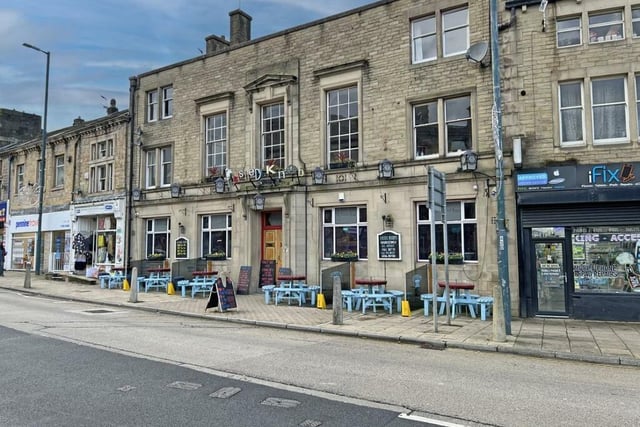 The pub is on Burnley Road in Todmorden