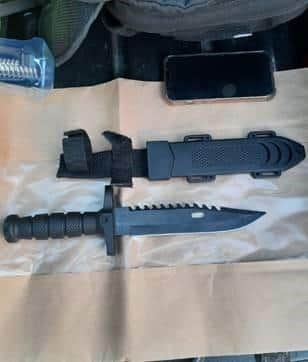 The knife found in Sowerby Bridge