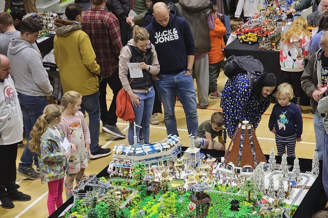 Some specially selected trading stalls provided visitors the chance to take home some new LEGO but the focus was on the carefully crafted displays.