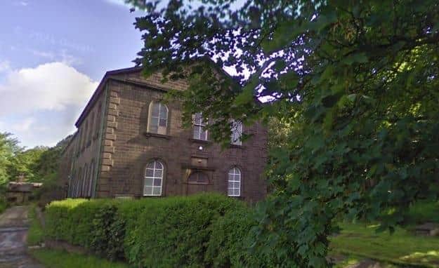 A memorial garden for workers is planned at the historic Wainsgate Chapel, at Old Town, above Hebden Bridge. Picture: Google