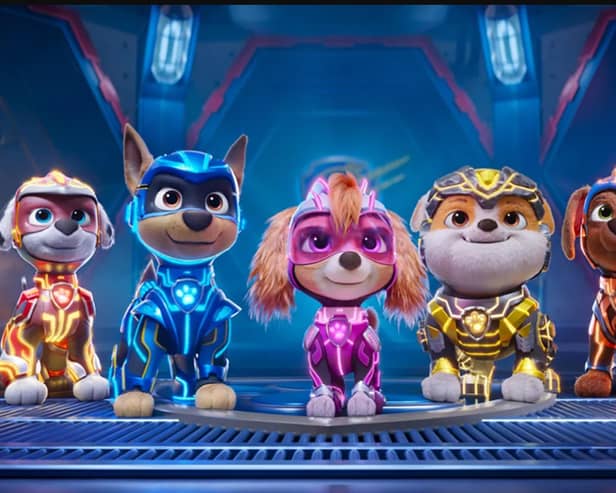 Another band of animated heroes returning to the big screen just in time for half term is the Paw Patrol, who face their most superpowered adventure yet in Paw Patrol: The Mighty Movie