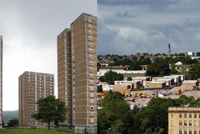 In 2019 we said goodbye to the tower blocks at Beech Hill. The flats could be spotted for decades at the top of town and had previously featured in the background of many episodes of the Channel 4 drama Ackley Bridge.