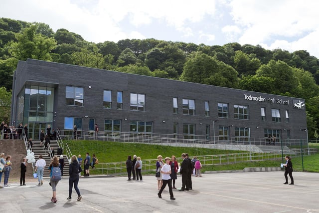 Todmorden High School had 162 applicants put the school as a first preference but only 154 of these were offered places. This means 4.9 per cent of applicants who had the school as first choice did not get a place