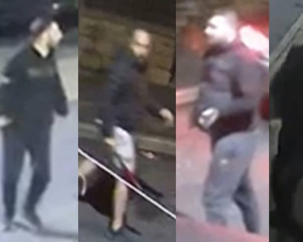 West Yorkshire Police has issued CCTV images of men they want to speak with in connection with a serious disorder incident in Halifax.