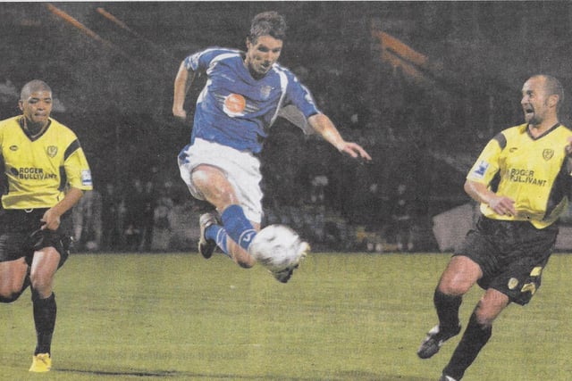 Halifax Courier clipping of Jon Shaw's goal v Burton, October 2, 2007