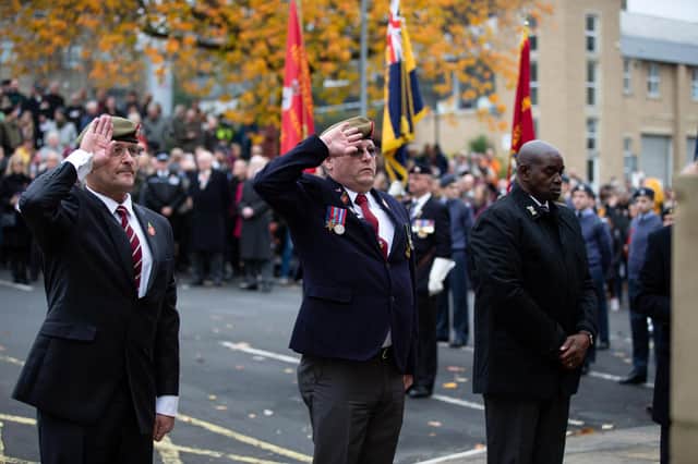 Last year's Halifax Remembrance parade and service