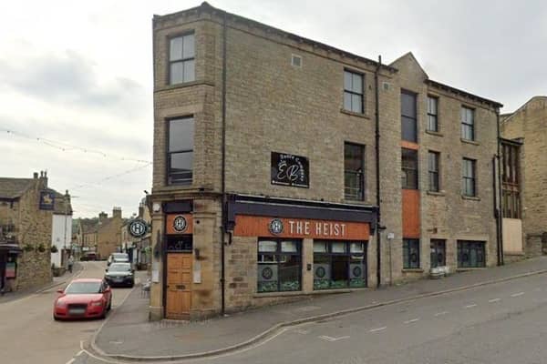 The banking hub site - formerly The Heist restaurant, on the corner of Southgate and Coronation Street, Elland. Picture: Google