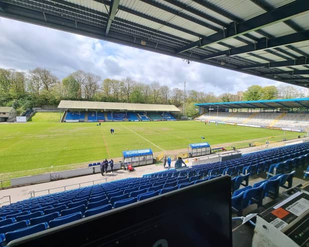 The Shay before Halifax Panthers' home game on Sunday