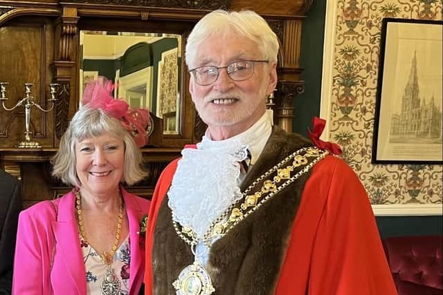The Mayor and Mayoress of Calderdale
