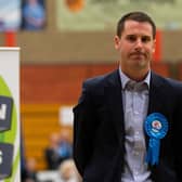 Conservative Scott Benton winning a Brighouse seat at Calderdale Council's election in 2019