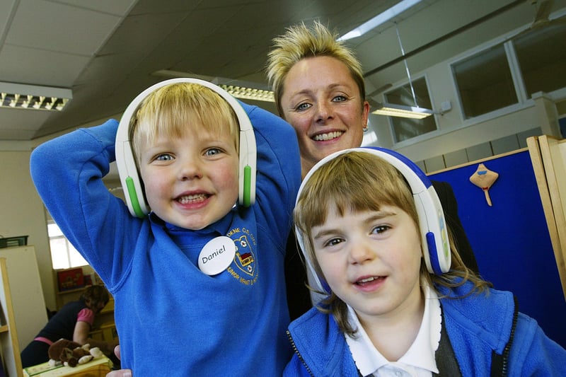 Headteacher Lisa Hoyle in the new foundation unit at Luddenden Dene Junior, Infant and Nursery School back in 2010.