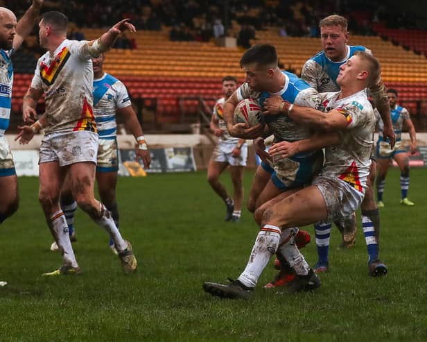 Fax in action at the Bulls on Christmas Eve. Photo by Simon Hall.