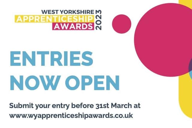 West Yorkshire Apprenticeship Awards 2023 entries now open